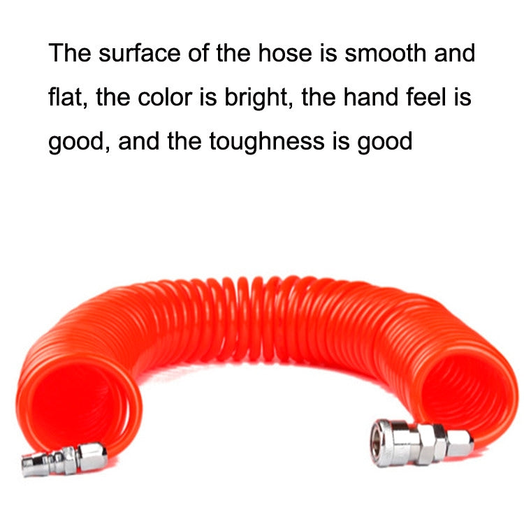 2 PCS Telescopic Plastic High Pressure Air Pump Hose, Length: 6m - Air Intake System by PMC TechLife | Online Shopping South Africa | PMC TechLife | Buy Now Pay Later Mobicred
