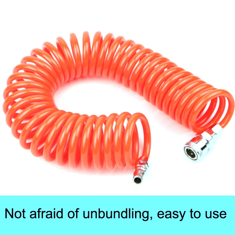 2 PCS Telescopic Plastic High Pressure Air Pump Hose, Length: 6m - Air Intake System by PMC TechLife | Online Shopping South Africa | PMC TechLife | Buy Now Pay Later Mobicred
