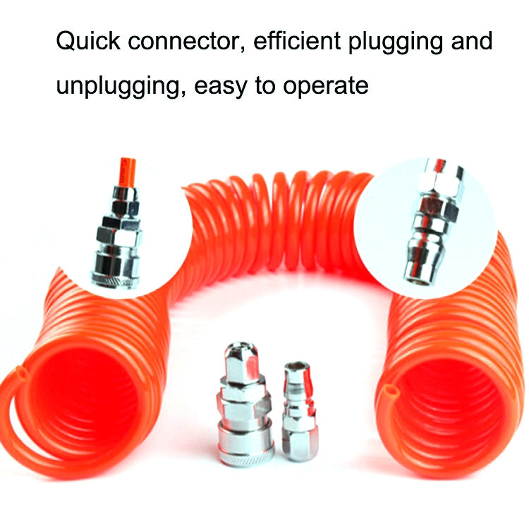 2 PCS Telescopic Plastic High Pressure Air Pump Hose, Length: 15m - Air Intake System by PMC TechLife | Online Shopping South Africa | PMC TechLife | Buy Now Pay Later Mobicred