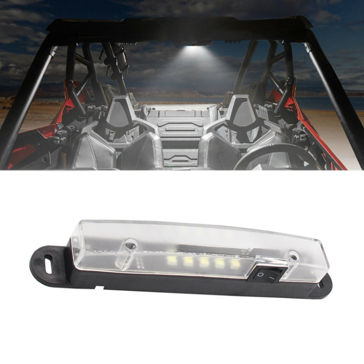 T-S007 Motorcycle Retrofit LED Bar Light Accessories For Polaris RZR(Transparent) - Signal Lights by PMC Jewellery | Online Shopping South Africa | PMC Jewellery | Buy Now Pay Later Mobicred