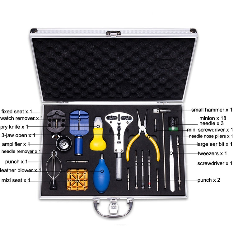 40 PCS / Set SC8007 Aluminum Alloy Watch Back Cover Removal Tool Set - free shipping - PMC TechLife - Order now!