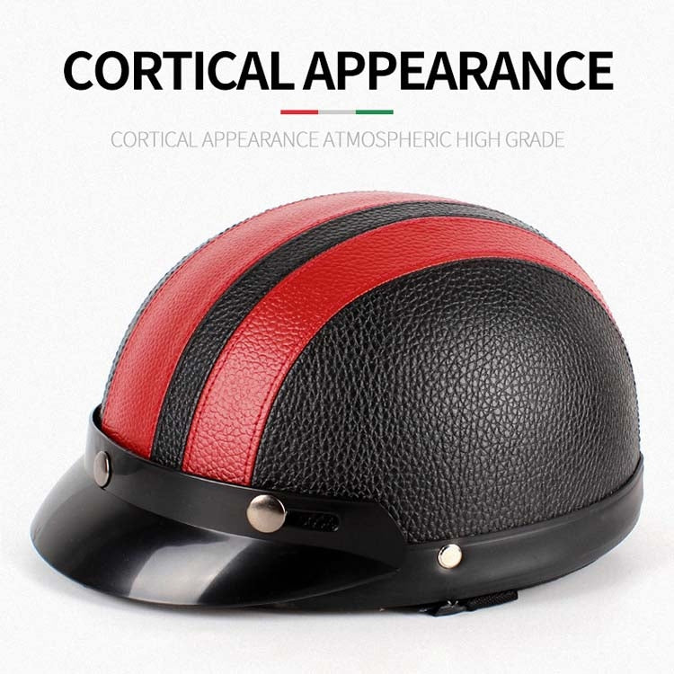 BSDDP A0318 PU Helmet With Goggles, Size: One Size(Black Blue) - Helmets by BSDDP | Online Shopping South Africa | PMC TechLife | Buy Now Pay Later Mobicred