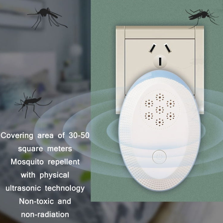 Ultrasonic Mosquito Rat Repellent Night Light, Specification: UK Plug(Gemstone Blue) - Repellents by PMC TechLife | Online Shopping South Africa | PMC TechLife | Buy Now Pay Later Mobicred