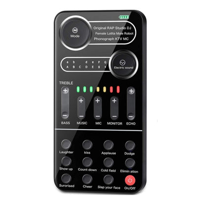 K9  Voice Changer Game Live Broadcast Mobile Computer Sound Card - Live Sound Effects Processors by PMC Jewellery | Online Shopping South Africa | PMC Jewellery | Buy Now Pay Later Mobicred