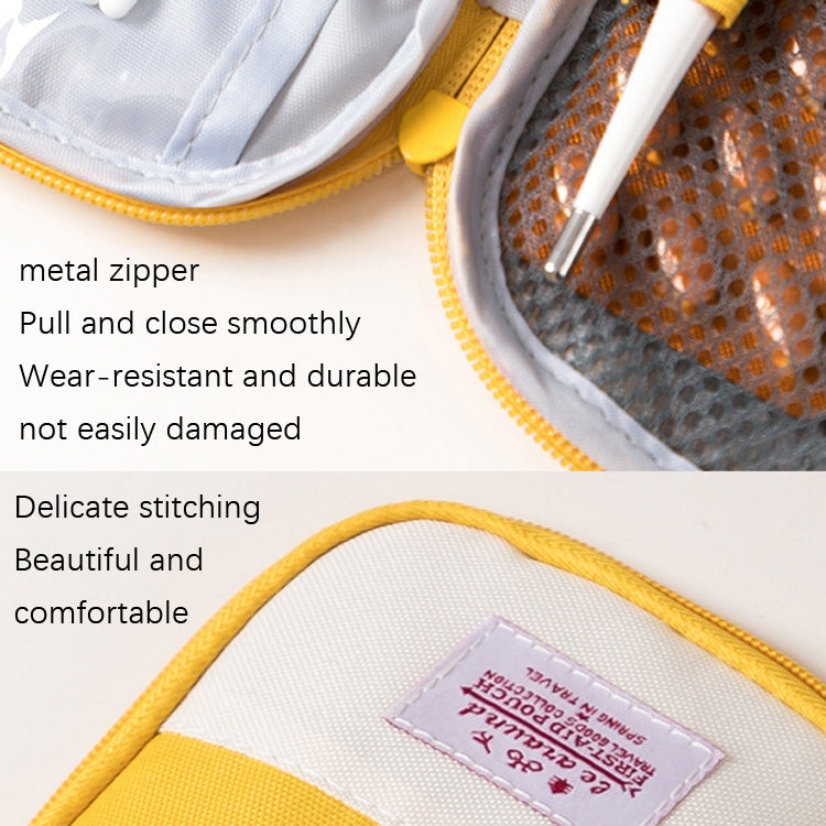 Travel Home Portable Medical Bag, Color: Yellow Small - free shipping - PMC TechLife - Order now!