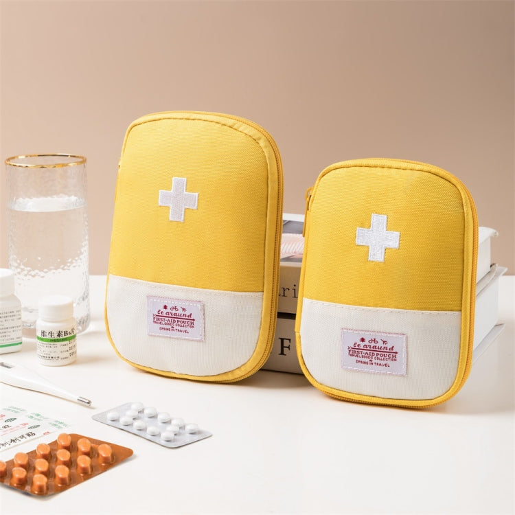 Travel Home Portable Medical Bag, Color: Yellow Small - free shipping - PMC TechLife - Order now!