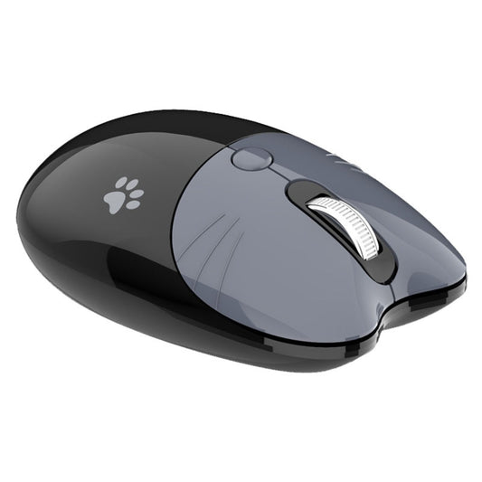 M3 3 Keys Cute Silent Laptop Wireless Mouse, Spec: Bluetooth Wireless Version (Gray Black) - Wireless Mice by PMC Jewellery | Online Shopping South Africa | PMC Jewellery | Buy Now Pay Later Mobicred