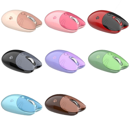 M3 3 Keys Cute Silent Laptop Wireless Mouse, Spec: Bluetooth Wireless Version (Gray Black) - Wireless Mice by PMC Jewellery | Online Shopping South Africa | PMC Jewellery | Buy Now Pay Later Mobicred