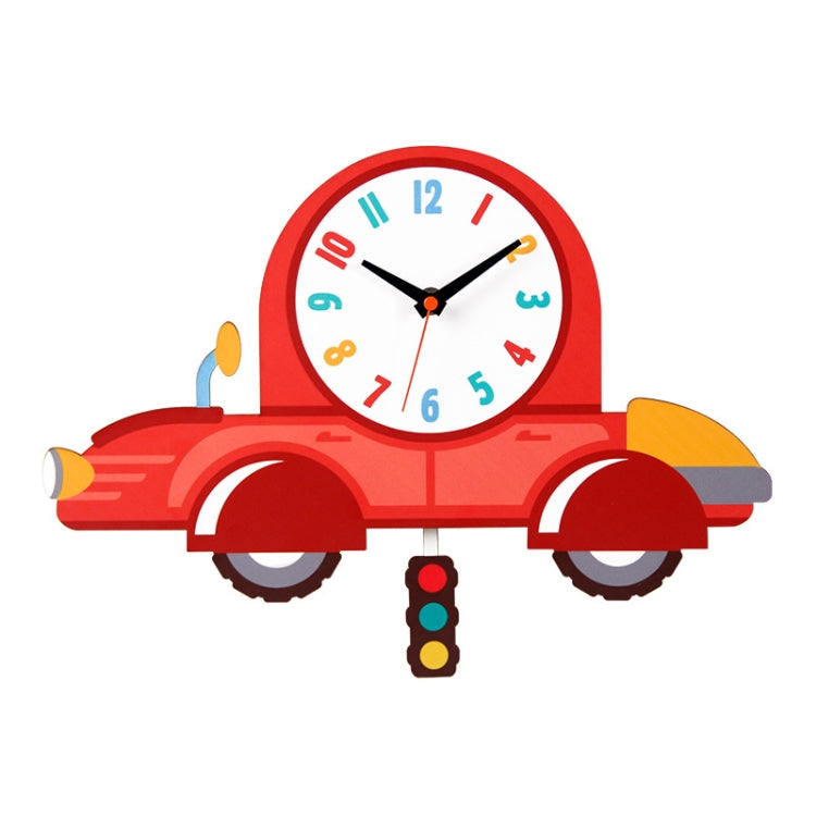 Cartoon Shake Wall Clock Children Room Decoration Wall Clock (Car) - Wall Clock by null | Online Shopping South Africa | PMc TechLife | Buy Now Pay Later Mobicred