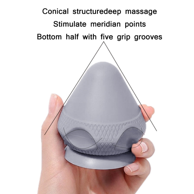 Suction Cup Type Silicone Muscle Membrane Muscle Massage Ball(Purple) - free shipping - PMC TechLife - Order now!