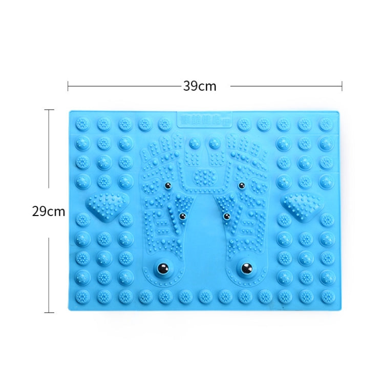 Fitness Toe Pressing Board Foot Magnetic Therapy Massage Pad(Yellow) - free shipping - PMC TechLife - Order now!