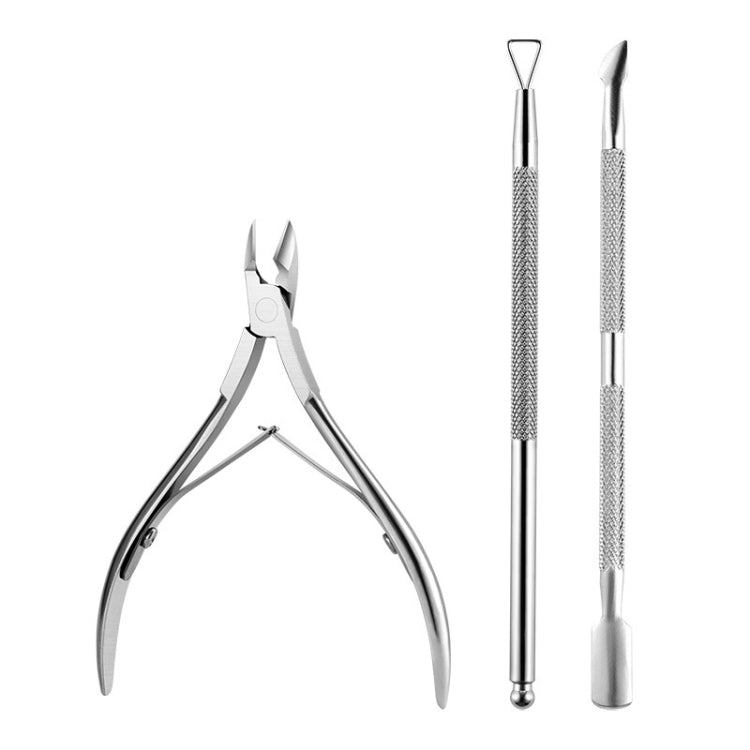 Stainless Steel Double Head Dead Skin Scissors Set, Specification: Set B - Grinding Tools & Accessories by PMC Jewellery | Online Shopping South Africa | PMC Jewellery | Buy Now Pay Later Mobicred