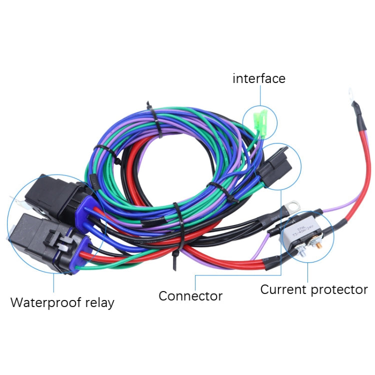 7014G Marine Harness Insertion Plate Tilt Flattening Device Harness Suitable For CMC / TH, Rated voltage: 24V - Marine Accessories & Parts by PMC TechLife | Online Shopping South Africa | PMC TechLife | Buy Now Pay Later Mobicred