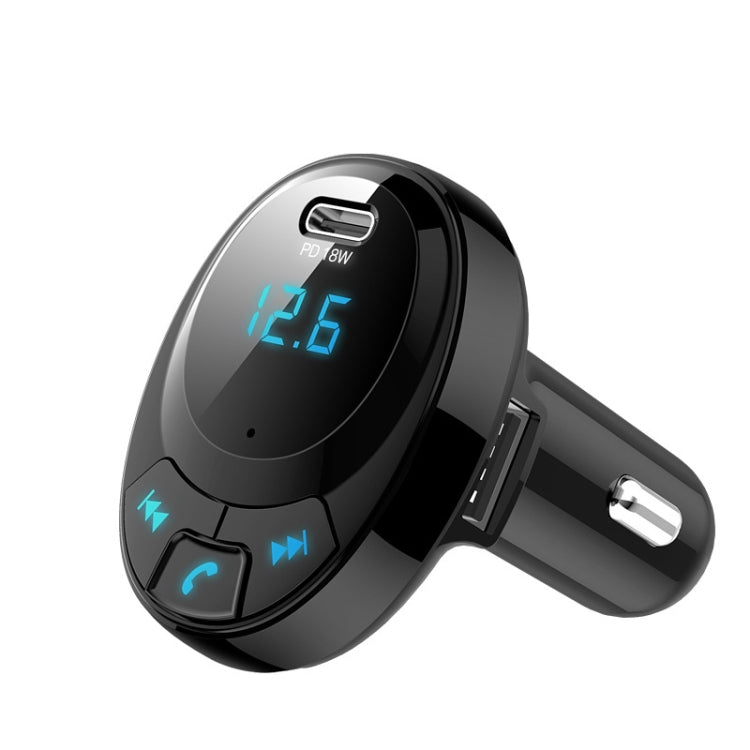 BT09 Car Bluetooth MP3 Digital Display Dual USB Charger(Black) - Bluetooth Car Kits by PMC TechLife | Online Shopping South Africa | PMC TechLife | Buy Now Pay Later Mobicred