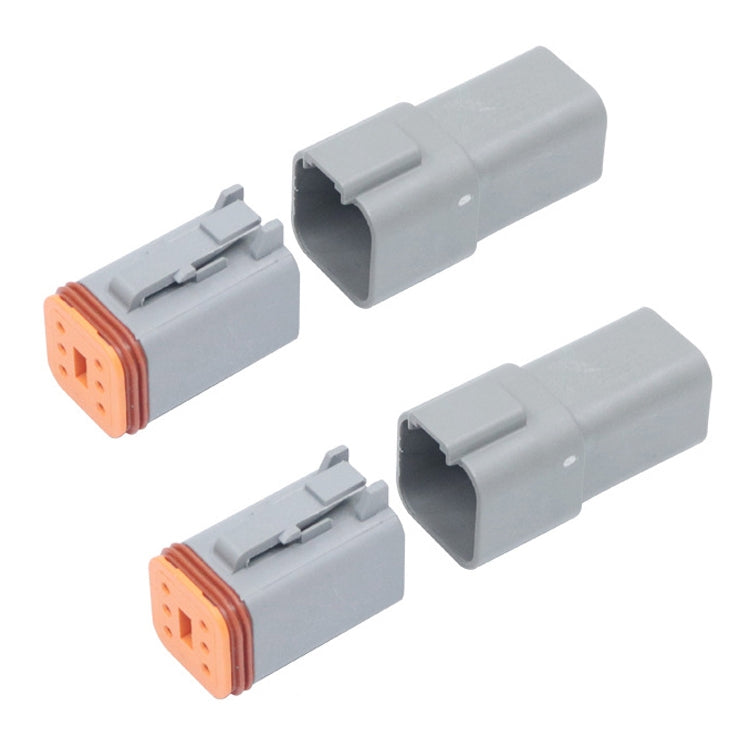 2 PCS DT04-6P / DT06-6S With Copper Car Waterproof Connector Conductive Connection Terminal - Booster Cable & Clip by PMC Jewellery | Online Shopping South Africa | PMC Jewellery | Buy Now Pay Later Mobicred