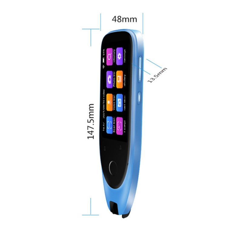 S50 Smart Text Scanning Translation Pen(Blue) -  by PMC TechLife | Online Shopping South Africa | PMC TechLife