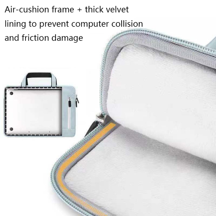 Q5 PU Waterproof and Wear-resistant Laptop Liner Bag, Size: 13 / 13.3 inch(Light Gray) - 13.3 inch by PMC Jewellery | Online Shopping South Africa | PMC Jewellery | Buy Now Pay Later Mobicred