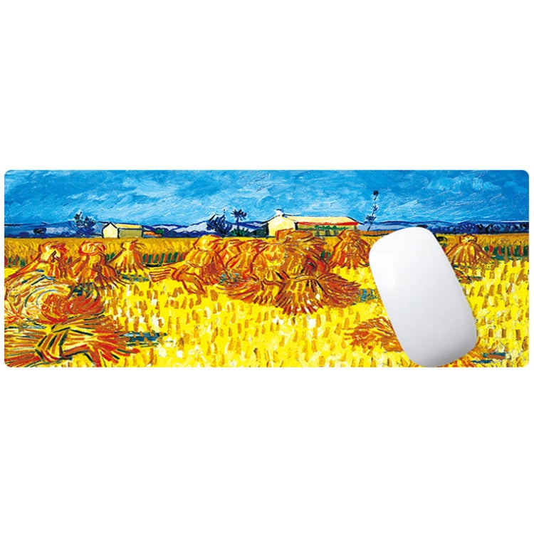 400x900x5mm Locked Am002 Large Oil Painting Desk Rubber Mouse Pad(Cypress) - Mouse Pads by PMC Jewellery | Online Shopping South Africa | PMC Jewellery | Buy Now Pay Later Mobicred