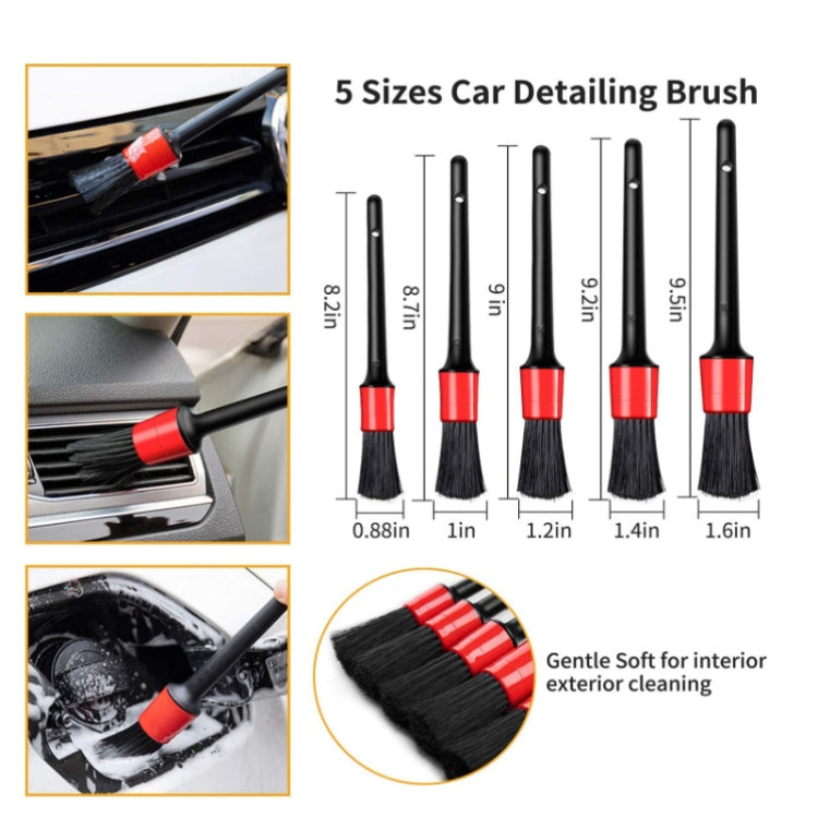 16 PCS / Set Car Washing Tool Brush Drill Cleaning Brush Tire Cleaning Floor Brush(Blue) - Car washing supplies by PMC Jewellery | Online Shopping South Africa | PMC Jewellery | Buy Now Pay Later Mobicred