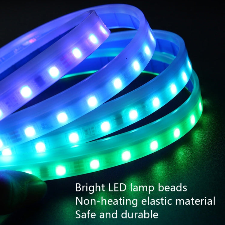 Car LED Streamer Decorative Hood Atmosphere Lights, Style: Monochrome Blue Light(1.5m) - Decorative Lights by PMC TechLife | Online Shopping South Africa | PMC TechLife | Buy Now Pay Later Mobicred