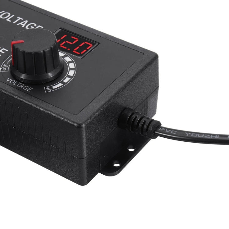 HuaZhenYuan 3-12V5A High Power Speed Regulation And Voltage Regulation Power Adapter With Monitor, Model: UK Plug - AC Adapers by HuaZhenYuan | Online Shopping South Africa | PMC Jewellery | Buy Now Pay Later Mobicred