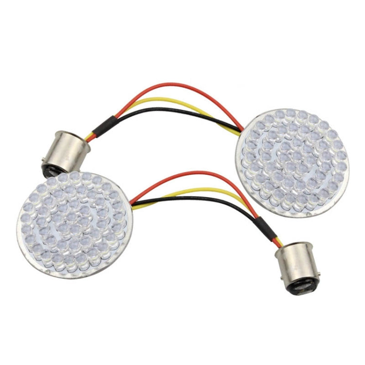 2 PCS Motorcycle LED Signal Steering Lamp For Dyna(Red Red Light 1157 Without Lampshade) - Signal Lights by PMC Jewellery | Online Shopping South Africa | PMC Jewellery | Buy Now Pay Later Mobicred