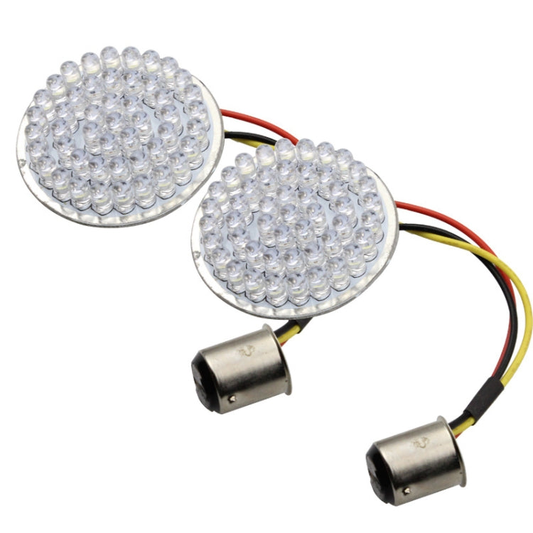 2 PCS Motorcycle LED Signal Steering Lamp For Dyna(White Light 1156 Without Lampshade) - Signal Lights by PMC TechLife | Online Shopping South Africa | PMC TechLife | Buy Now Pay Later Mobicred