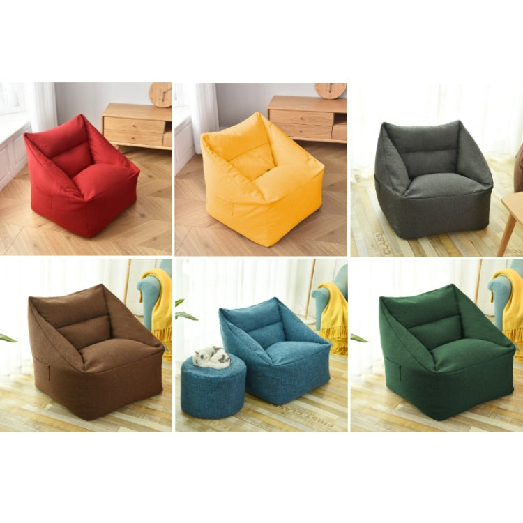 Loafers Sofa BagSkeletonless  Coat, Unfilled, Specification: Chair Cloth Cover(Bright Yellow) - Sofa Covers & Chair Covers by PMC TechLife | Online Shopping South Africa | PMC TechLife | Buy Now Pay Later Mobicred