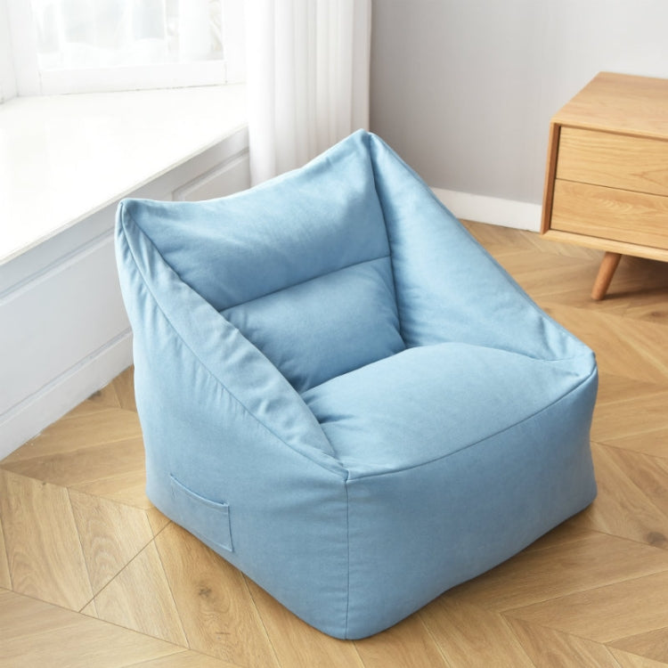Loafers Sofa BagSkeletonless  Coat, Unfilled, Specification: Chair Cloth Cover(Light Blue) - Sofa Covers & Chair Covers by PMC TechLife | Online Shopping South Africa | PMC TechLife | Buy Now Pay Later Mobicred
