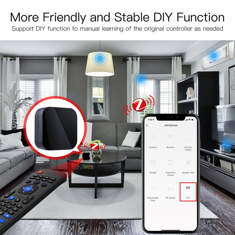 Smart Home Voice Control Infrared Remote Control(UFO-R11) - Universal by PMC TechLife | Online Shopping South Africa | PMC TechLife | Buy Now Pay Later Mobicred