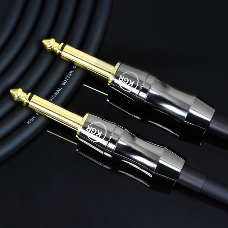 KGR Guitar Cable Keyboard Drum Audio Cable, Specification: 3m(Elbow Straight Jack) - Instrument Audio Cables by KGR | Online Shopping South Africa | PMC Jewellery | Buy Now Pay Later Mobicred