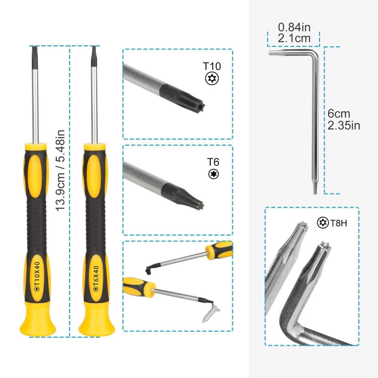 17 In 1 Game Console Repair Screwdriver Tool Set For NS Switch, Series: 17 In 1 (2) - Switch Spare Parts by PMC Jewellery | Online Shopping South Africa | PMC Jewellery | Buy Now Pay Later Mobicred