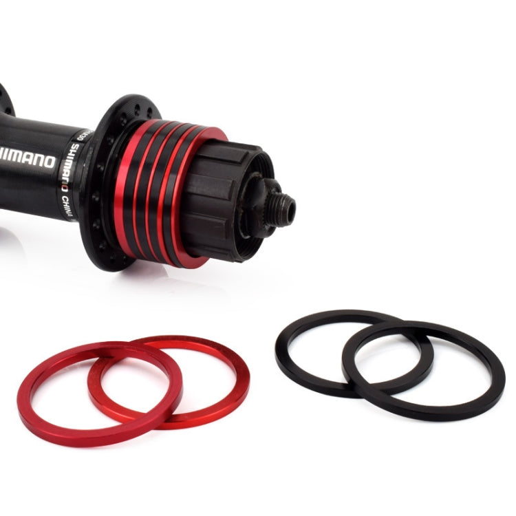 10 PCS FMFXTR Bicycle BB Middle Shaft Flying Wheel Cushion, Thickness: 2mm (Red) - Cap Component by FMFXTR | Online Shopping South Africa | PMc TechLife | Buy Now Pay Later Mobicred