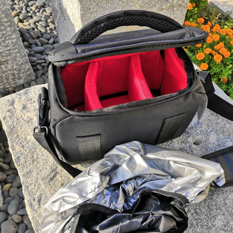 Byk-7895 SLR Camera Waterproof Shoulder Diagonal Bag, Size: M: 30 x 17 x 22cm(Red) - Strap Satchel by PMC TechLife | Online Shopping South Africa | PMC TechLife | Buy Now Pay Later Mobicred