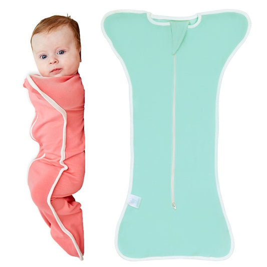 Insular Baby Cotton Quilt Newborn Swaddle Sleeping Bag Blanket, Size: 60cm For 0-3 Months(Green) - Sleeping Bag by Insular | Online Shopping South Africa | PMC Jewellery | Buy Now Pay Later Mobicred