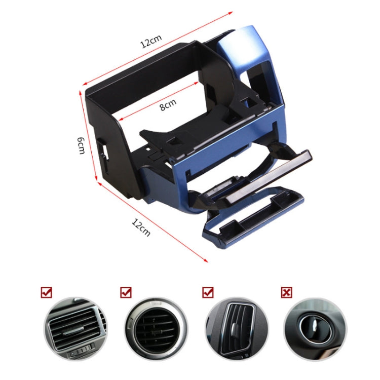 2 PCS SD-1012 Car Multifunctional Drink Holder Garbage Box(Silver) - Car Drink Holders by PMC TechLife | Online Shopping South Africa | PMC TechLife | Buy Now Pay Later Mobicred