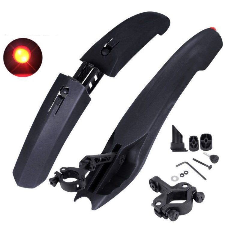 2632 Bicycle Quick Release Mudguards, Style: Widened (Black) - Mudguards by PMc TechLife | Online Shopping South Africa | PMc TechLife | Buy Now Pay Later Mobicred