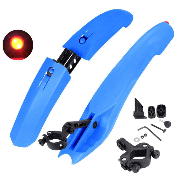 2632 Bicycle Quick Release Mudguards, Style: Widened (Blue) - Mudguards by PMc TechLife | Online Shopping South Africa | PMc TechLife | Buy Now Pay Later Mobicred
