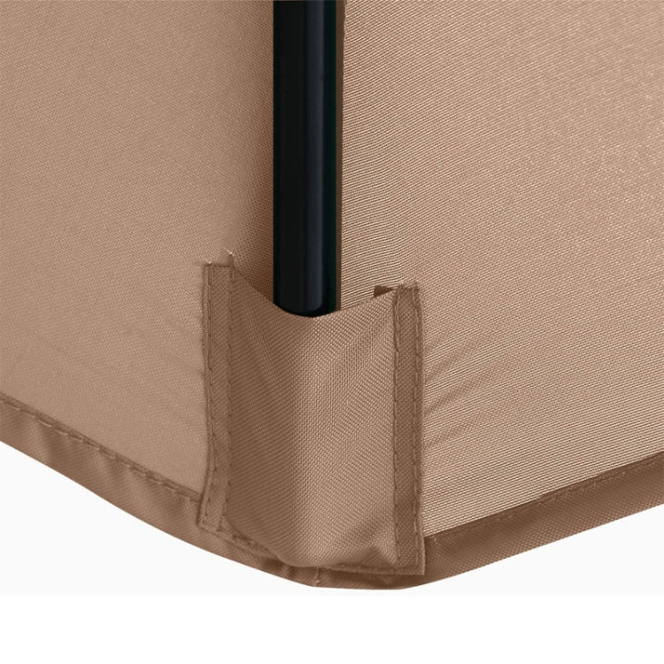 Polyester Parasol Replacement Cloth Round Garden Umbrella Cover, Size: Diameter 3m 6 Ribs(Khaki) - free shipping - PMC TechLife - Order now!