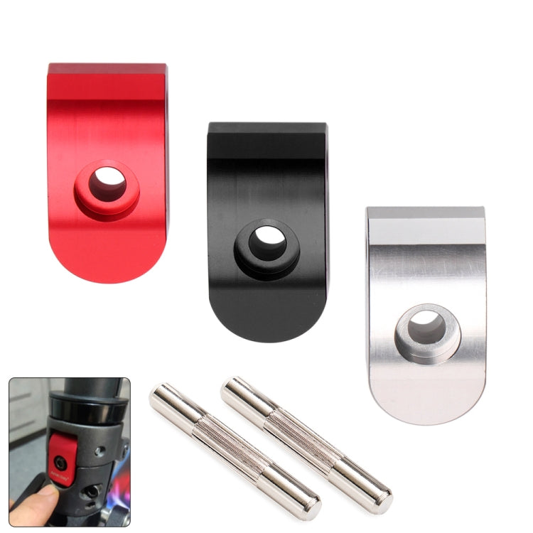 High-density Alloy Steel Electric Scooter Folding Hook for Xiaomi M365 / Pro,Style: Black+2 Dowel - Accessories & Parts by PMc TechLife | Online Shopping South Africa | PMc TechLife | Buy Now Pay Later Mobicred