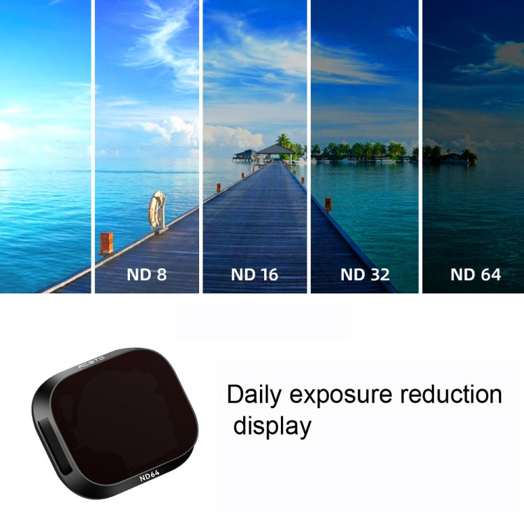 RCSTQ Aluminum Alloy Adjustable Filter Accessories for DJI Mini 3 Pro,Style: ND16 - free shipping - PMC TechLife - Order now!