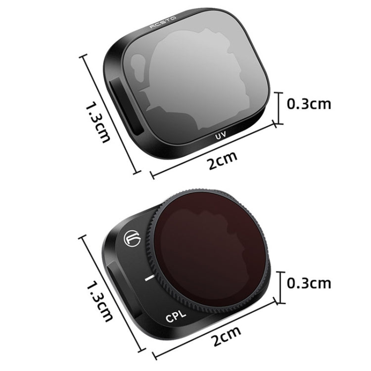 RCSTQ Aluminum Alloy Adjustable Filter Accessories for DJI Mini 3 Pro,Style: ND32 - Other by RCSTQ | Online Shopping South Africa | PMC TechLife | Buy Now Pay Later Mobicred