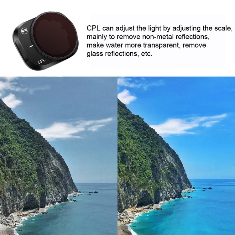 RCSTQ Aluminum Alloy Adjustable Filter Accessories for DJI Mini 3 Pro,Style: ND32 - Other by RCSTQ | Online Shopping South Africa | PMC TechLife | Buy Now Pay Later Mobicred