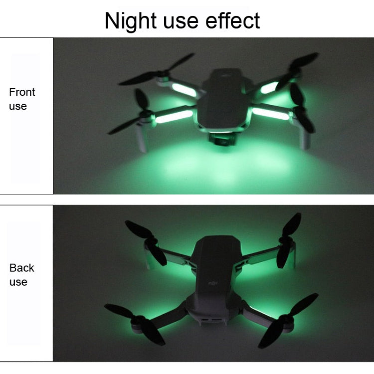 2 PCS Luminous Stickers for DJI Mavic Mini /Mini 3 Pro - free shipping - PMC TechLife - Order now!