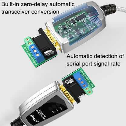 DTECH DT-5019 USB To RS485/422 Industrial Converter Serial Line Communication Adapter(1.2m) - RS485 / RS232 Series by DTECH | Online Shopping South Africa | PMC Jewellery