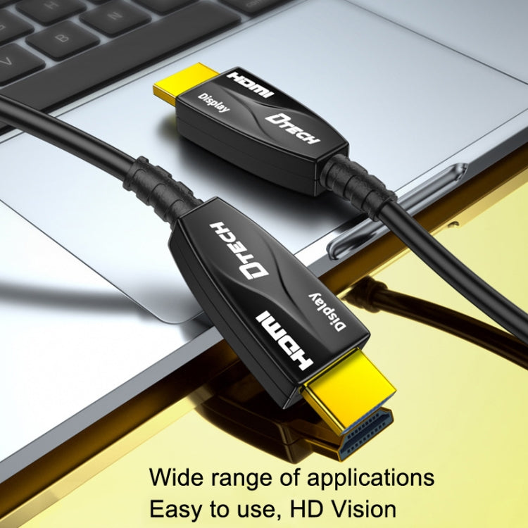 DTECH HDMI 2.0 Version Fiber Optical Line 4K 60Hz Large Screen TV Engineering Wiring, Length: 25m - free shipping - PMC Jewellery - Order now!