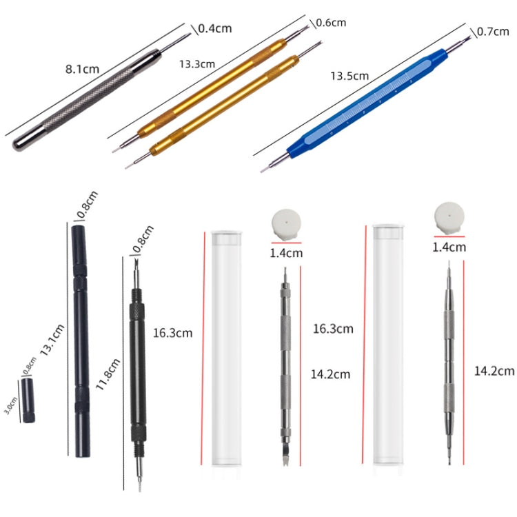 With Scale Watch Repair Tool Ear Batch Replacement Watch Strap Tool,Golden - free shipping - PMC TechLife - Order now!