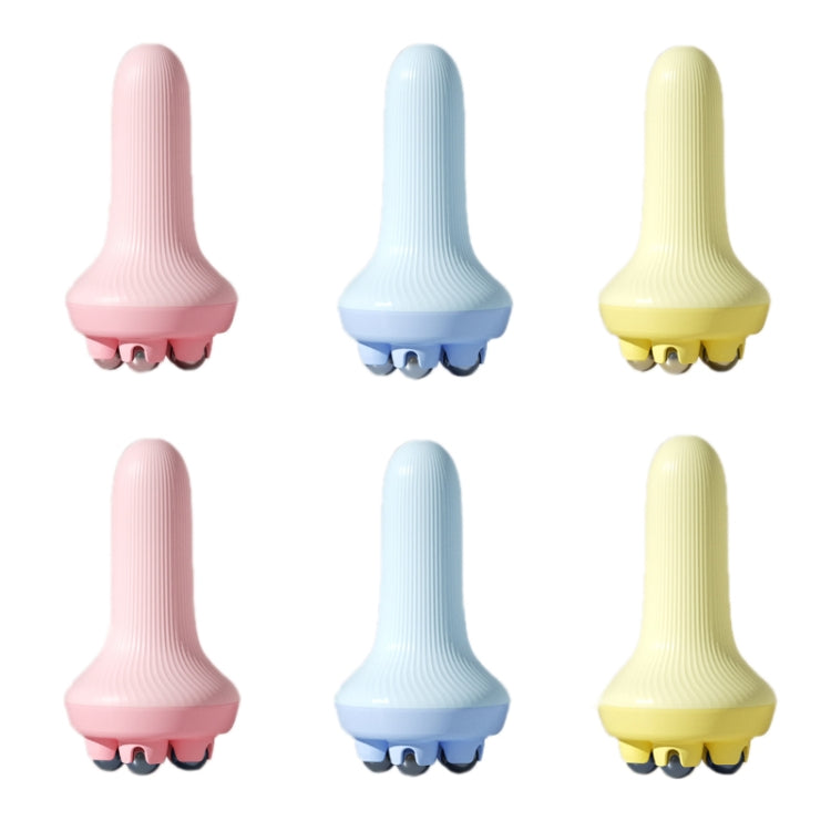 Inner Leg Exercise Muscle Relaxation Abdominal Shaping Roller Massager, Color: Pink Steel Ball Box - free shipping - PMC TechLife - Order now!