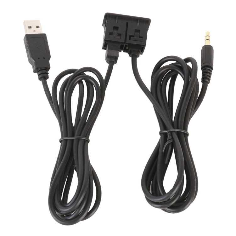 Car Universal Modified Type-C+AUX Interface Charging Use Extension Seat - DIY Cables by PMC TechLife | Online Shopping South Africa | PMC TechLife | Buy Now Pay Later Mobicred