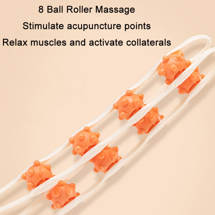 Shoulder Neck&Back Dredging Meridian Manual Roller Massager(Sky Blue) - free shipping - PMC TechLife - Order now!